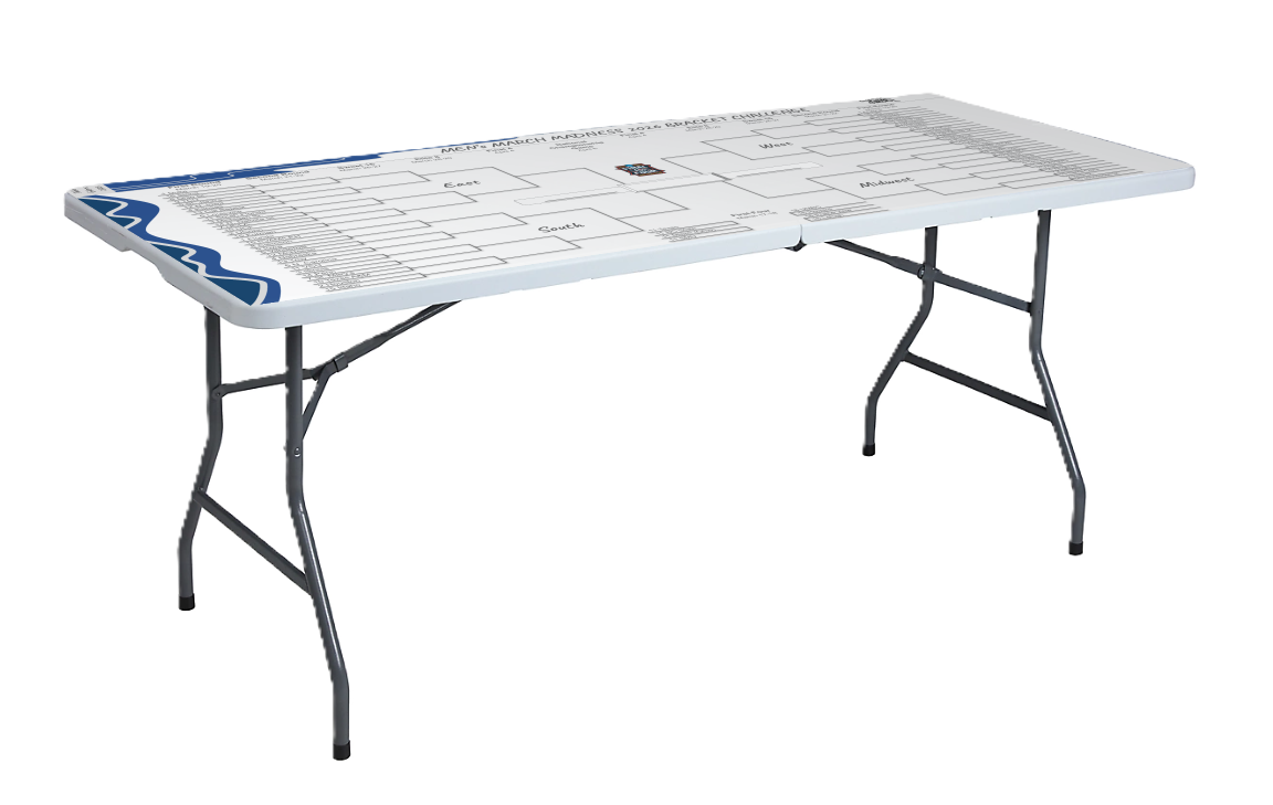 March Madness 2026 Backet Table Cover